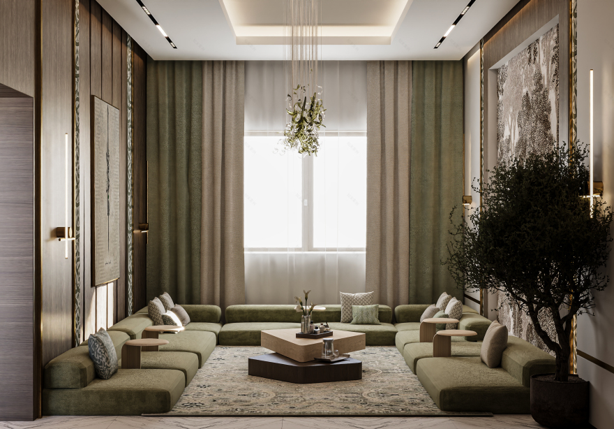 MEN'S DINING MAJLIS(男士用餐会客厅)丨沙特阿拉伯-2