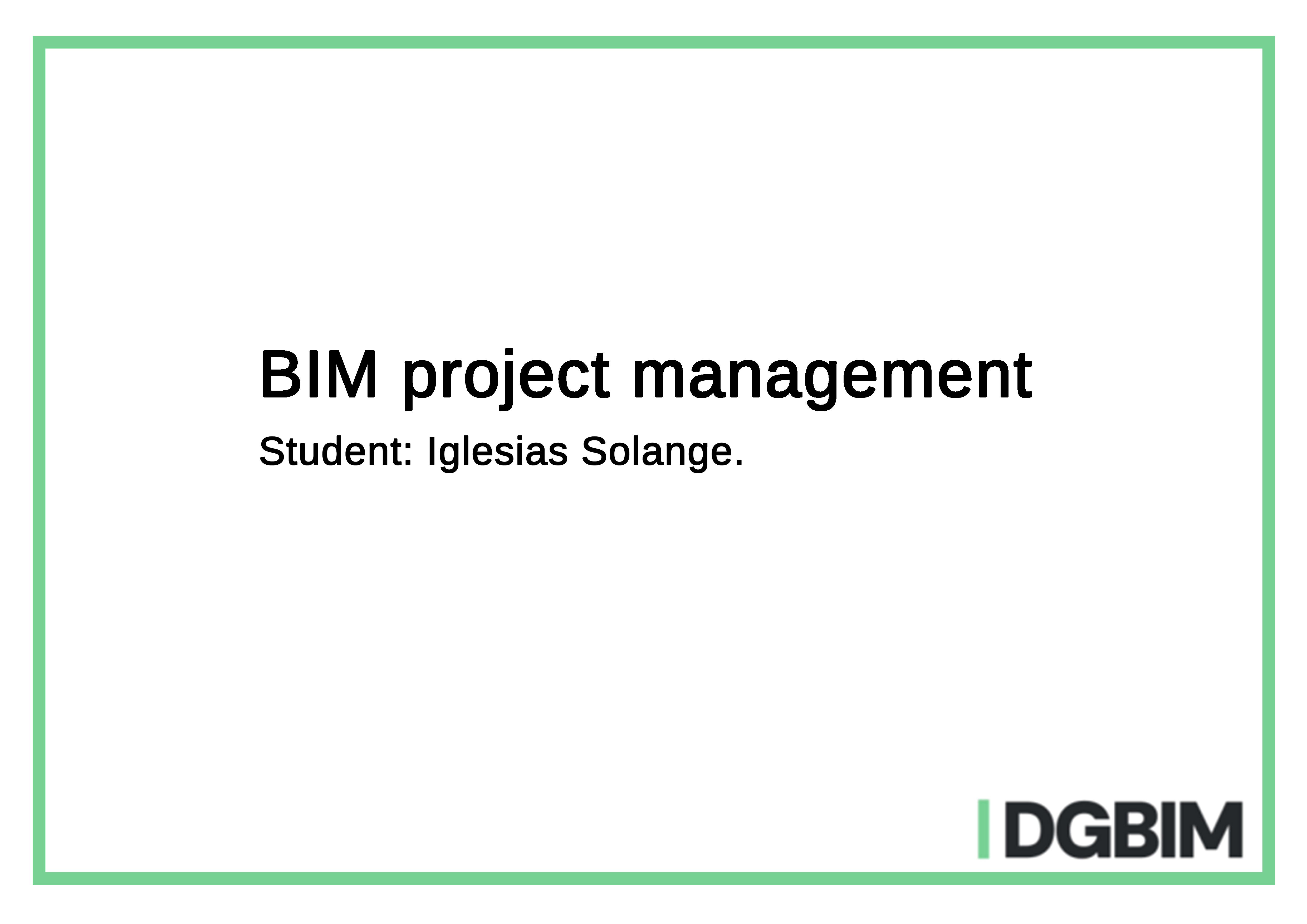 BIM project management.-0