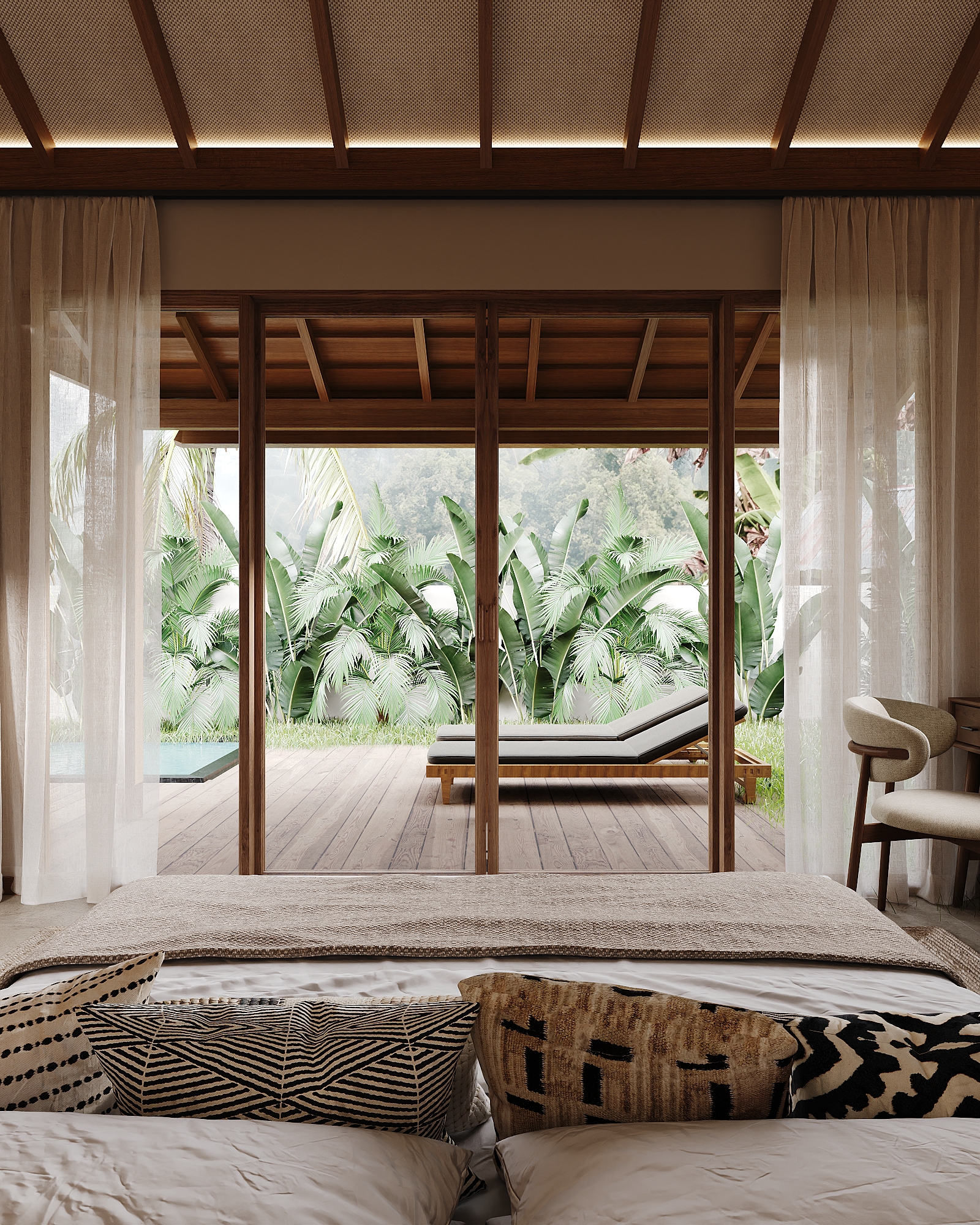 乌布现代别墅丨印度尼西亚巴厘丨Bodes studio-19