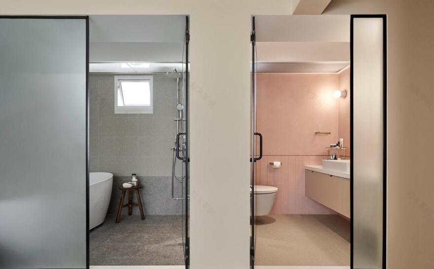 INS 风女主播独居的柔和粉红家居丨阿海设计师-30