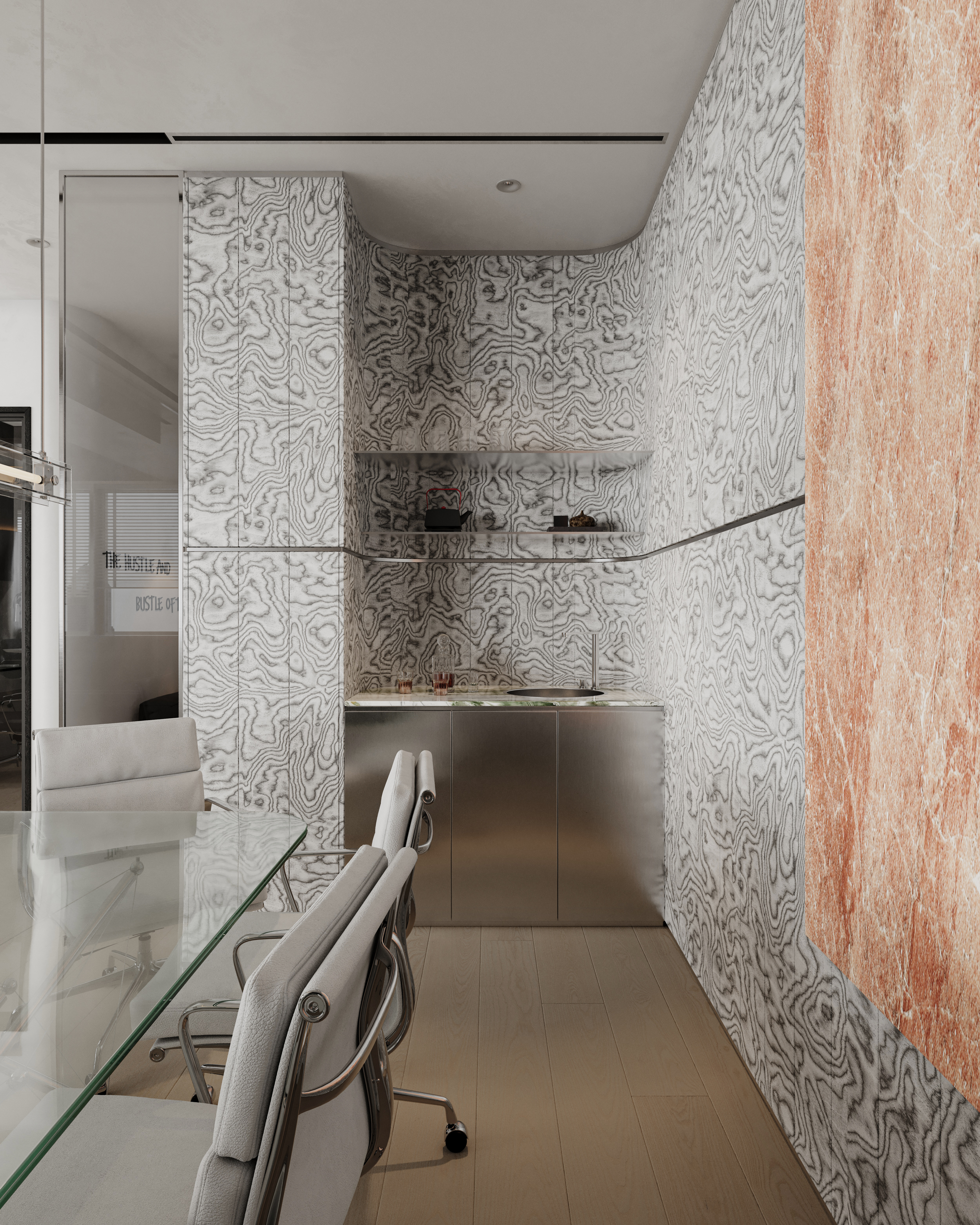 北京某知名设计师打造现代极简办公空间-8