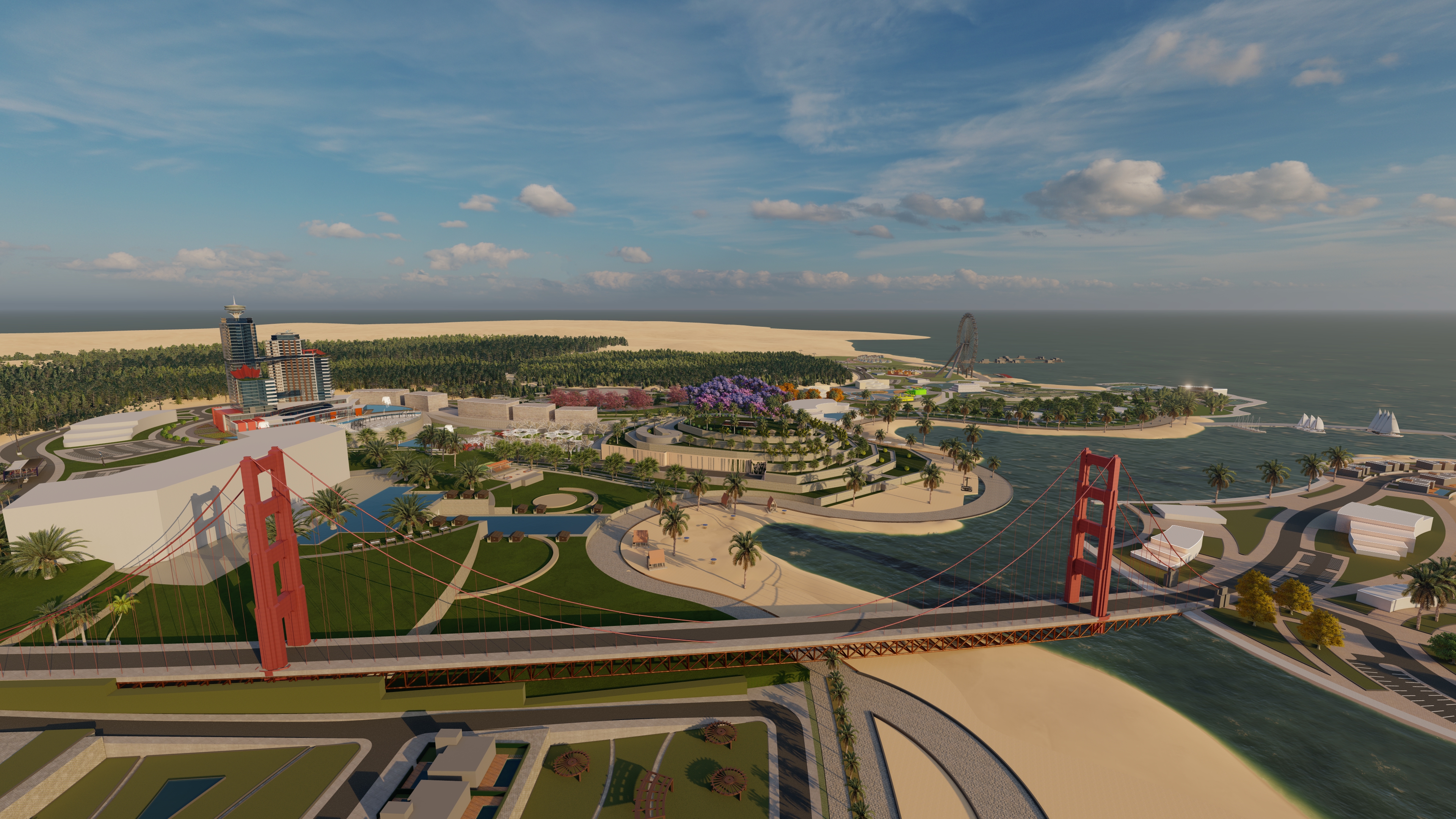 Recreational tourist route on Latakia beach-3