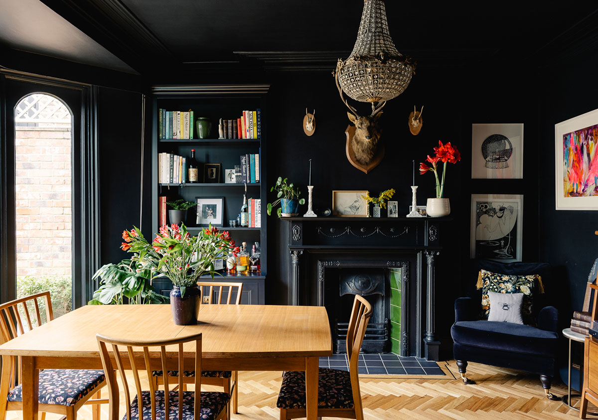 伦敦惊艳爱德华式住宅，大胆色彩诠释历史韵味-1