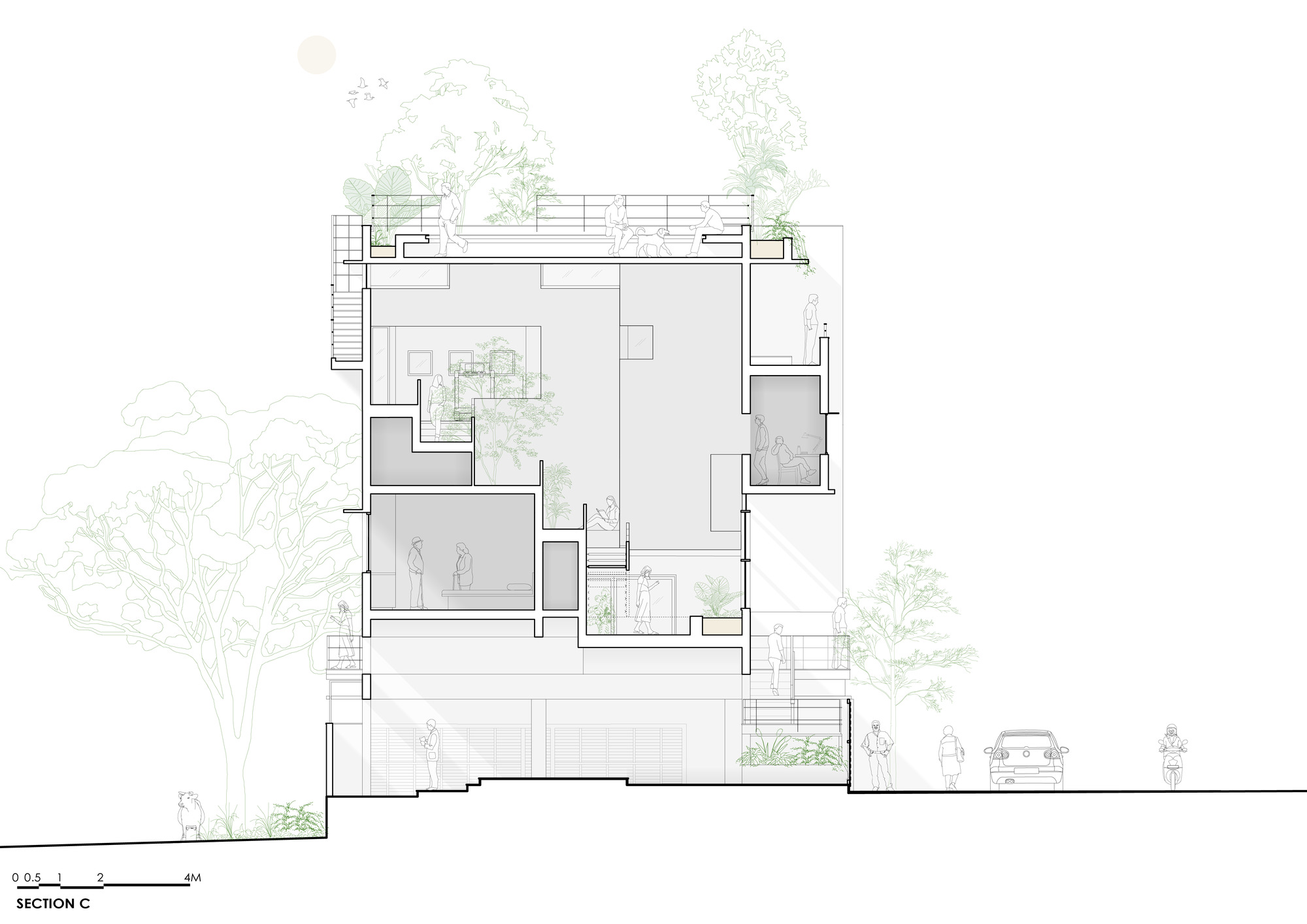 阶梯井屋丨印度班加罗尔丨A Threshold-72