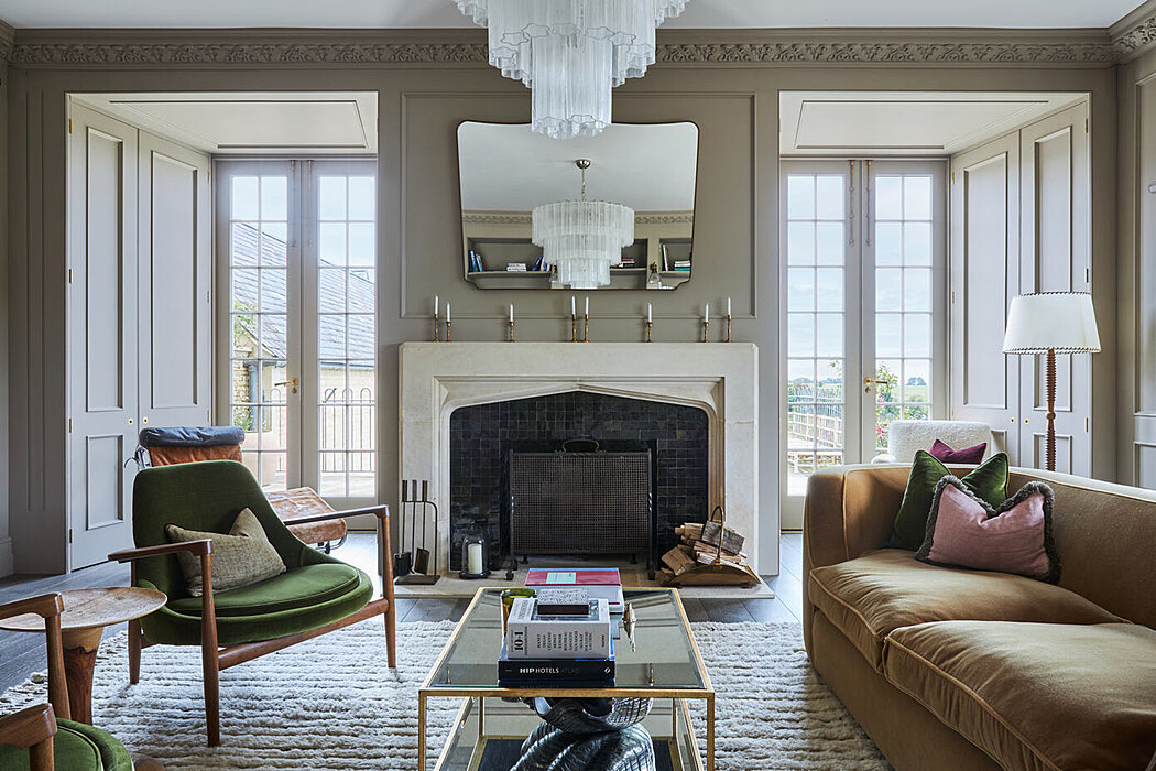 科茨沃尔德农舍丨英国牛津丨Stephen Fletcher Architects-11