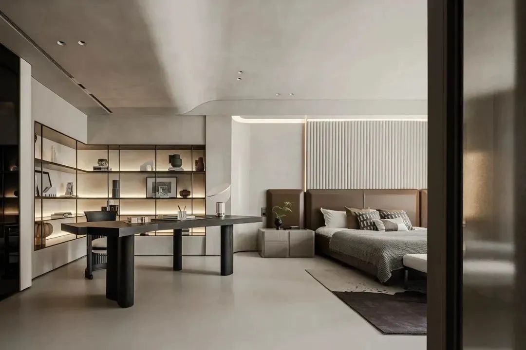 现代风格大平层设计-48