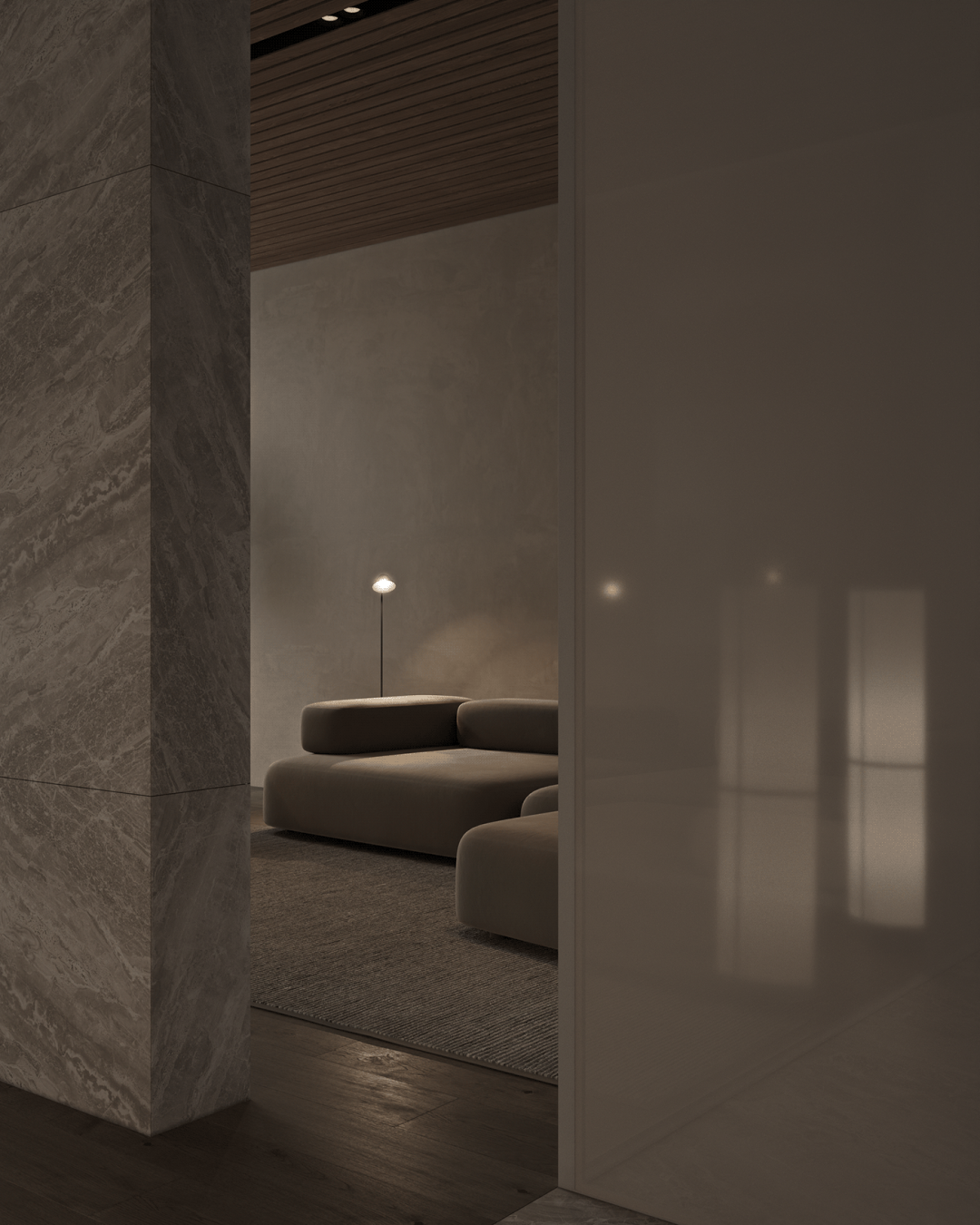 简约轻奢大平层丨澳大利亚丨Diana Stoieva-15