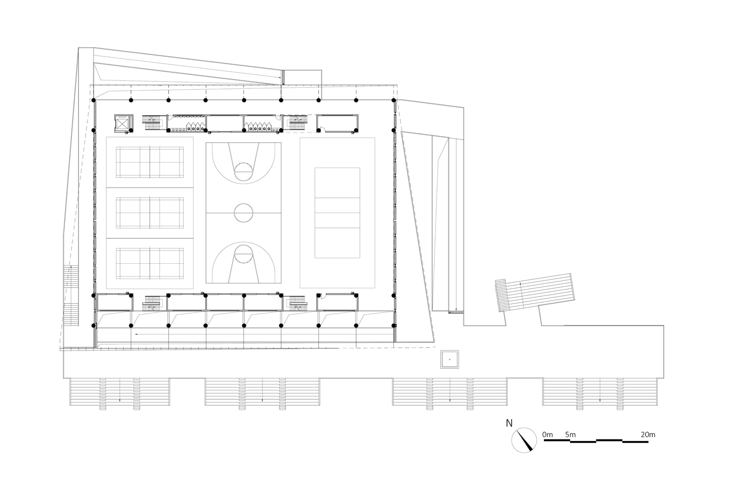 汕尾彭湃中学汉京体育馆丨中国汕尾丨陈东华合伙人事务所-50