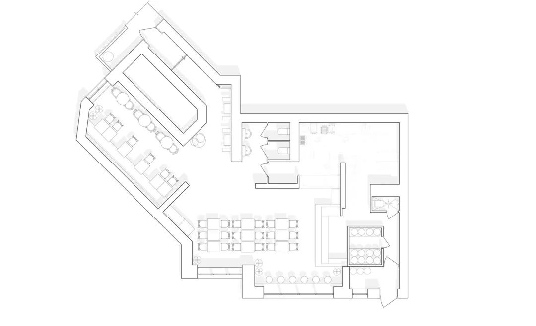 乌克兰 FOODOO 连锁餐厅 | 简约实用的绿色空间-34