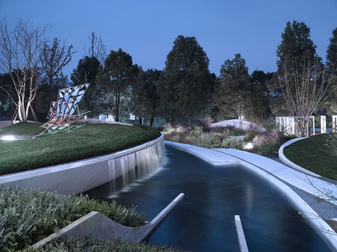 重庆弘阳融创·一曲晴江展示区 | 现代美学演绎艺术滨江-77