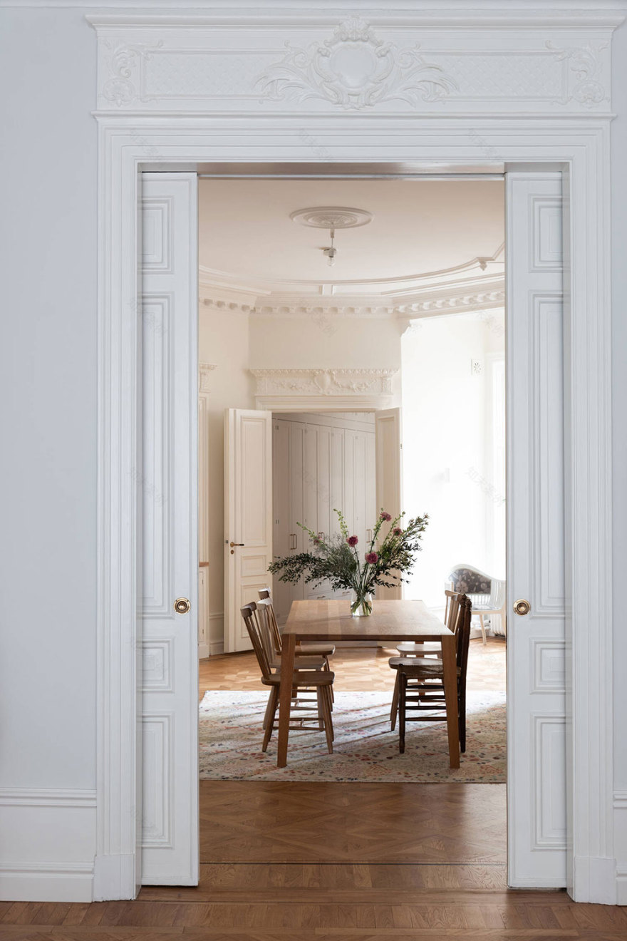 斯德哥尔摩历史建筑中的豪华公寓设计-2