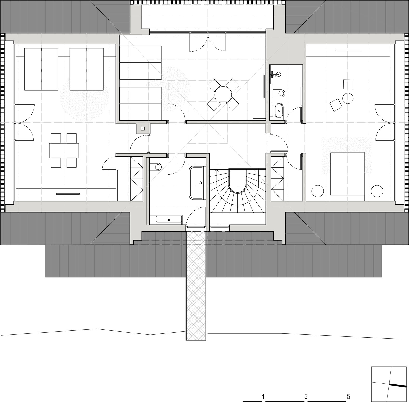 Strážné山间小屋丨捷克丨Mimosa Architects-71