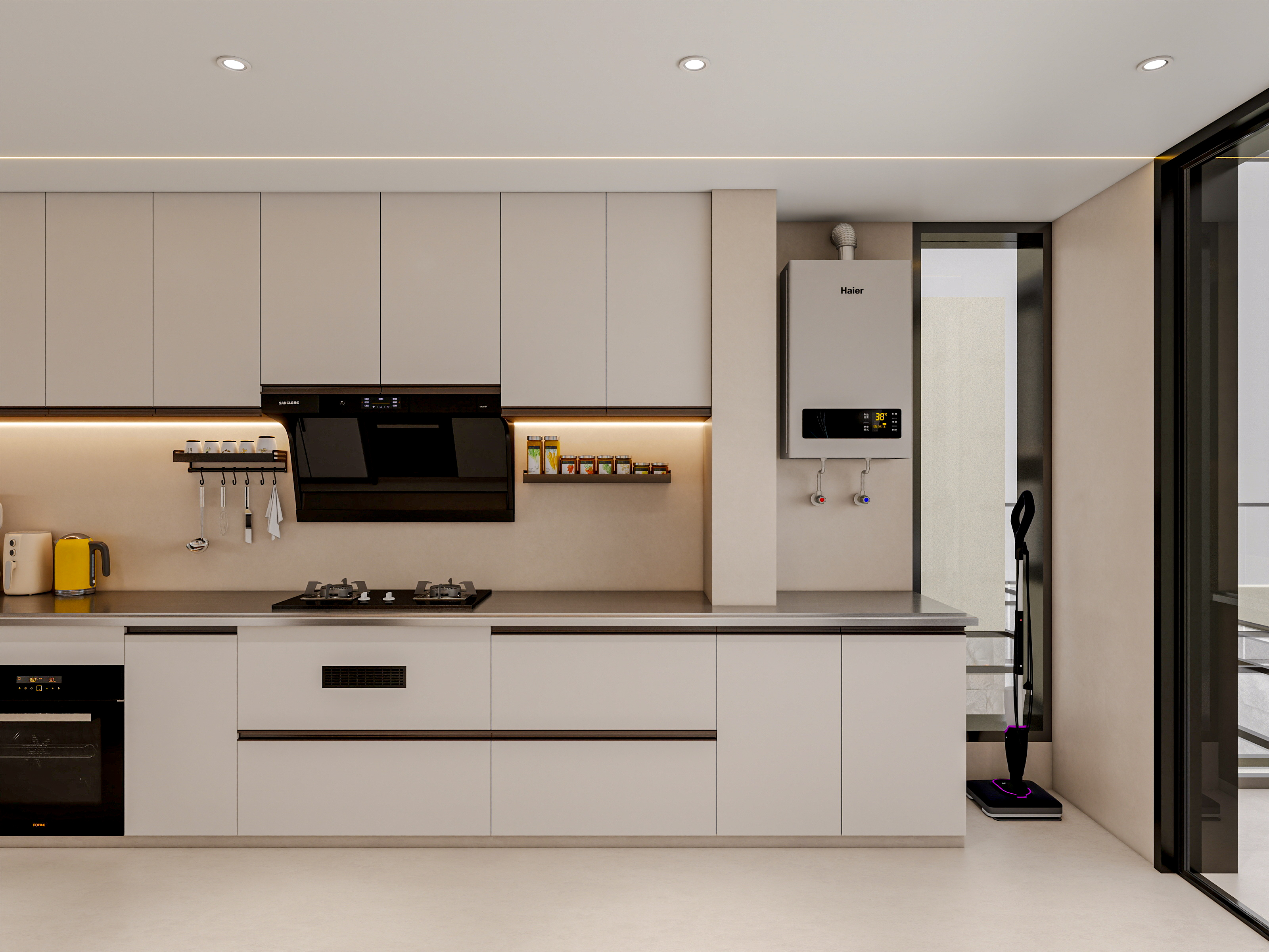 四川成都花间君邸（603平方现代极简底跃四居室）-84