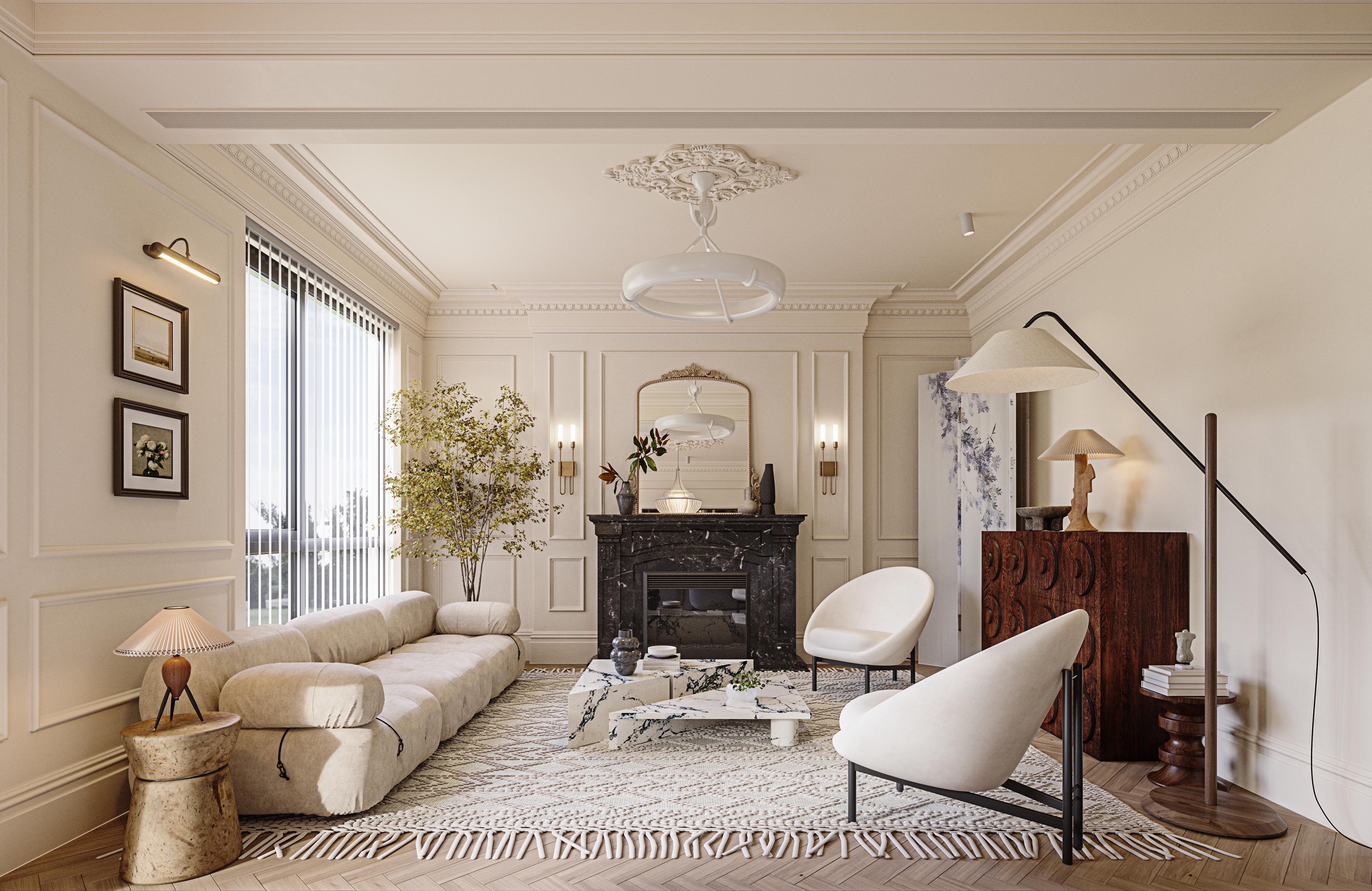 现代法式风格家居设计-15