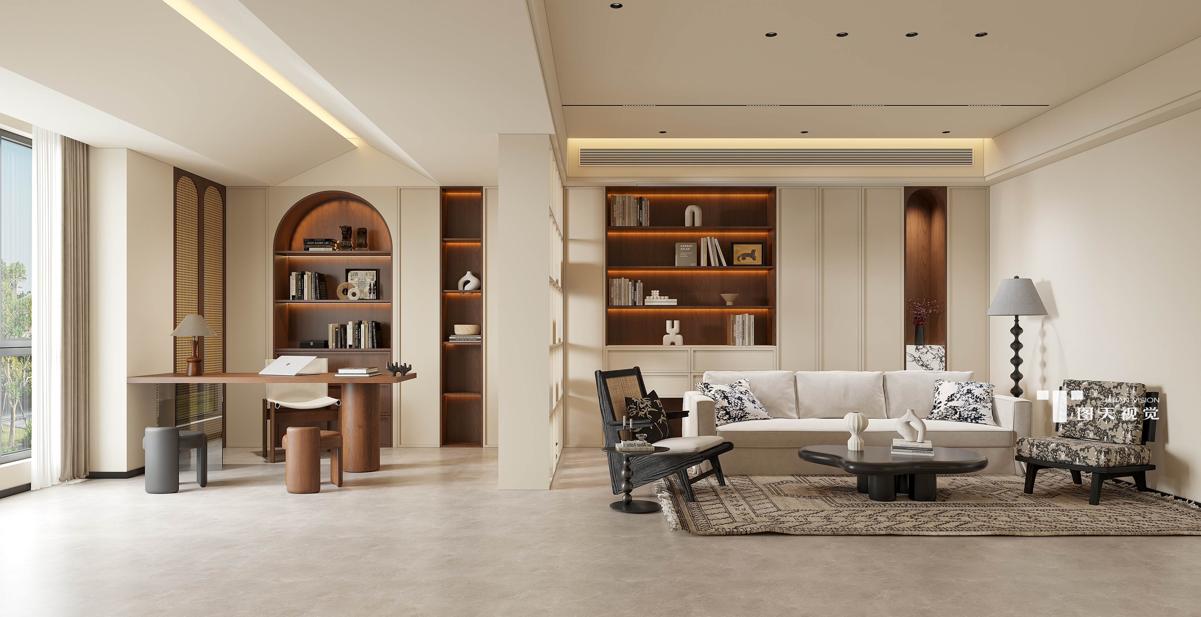 中古奶油别墅+后花园 -0