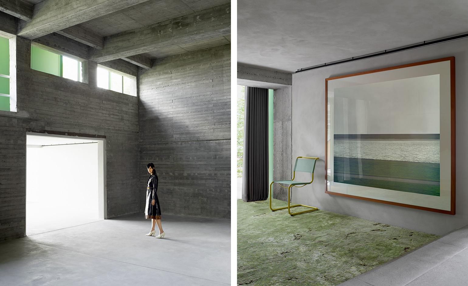 David Chipperfield 翻新柏林 Haus am See,工业绿木打造魅力水边住宅-12