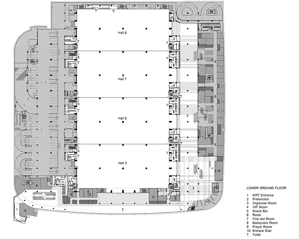 诗丽吉王后国家会议中心室内设计丨泰国曼谷丨Onion-108