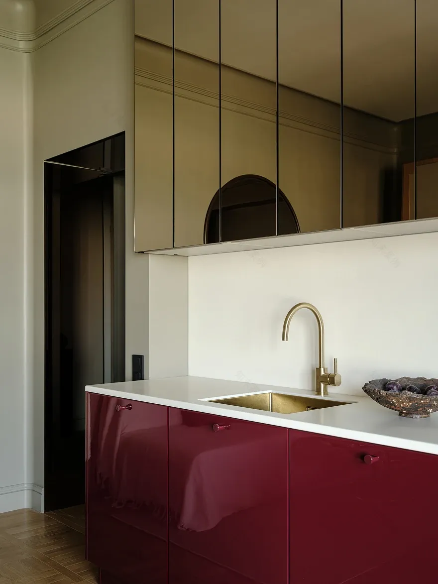 莫斯科54平米带意大利风情的公寓设计丨俄罗斯莫斯科丨设计师泰阿·托洛尔多娃-16