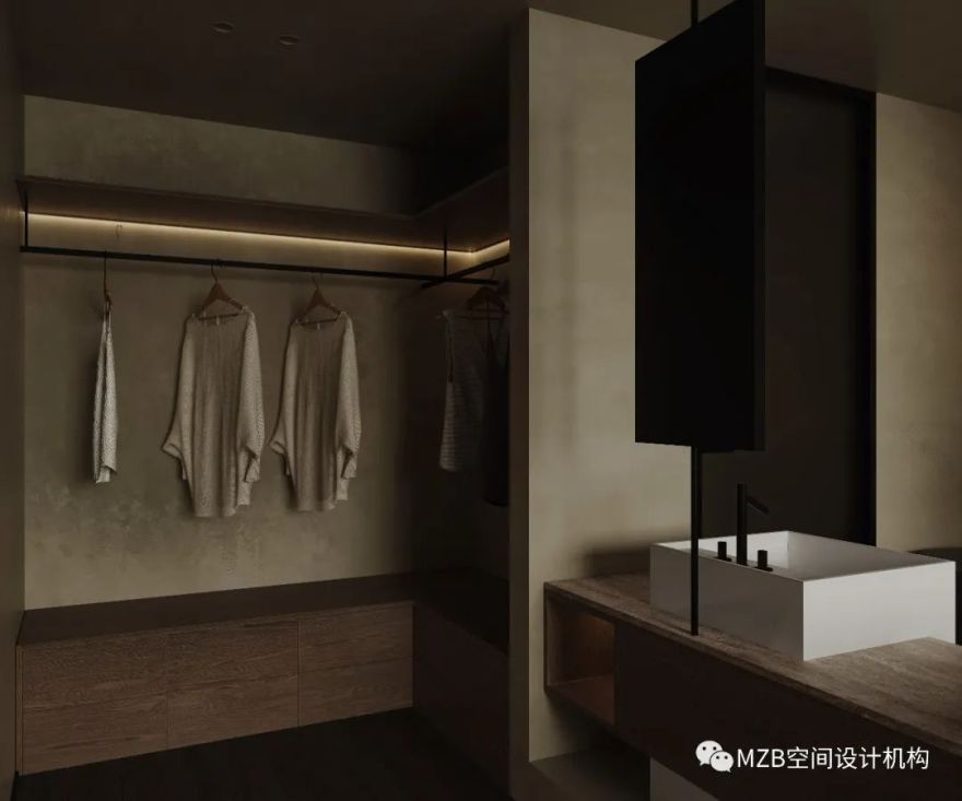 建发央著 170m² 现代风家居设计丨MZB 空间设计机构-54