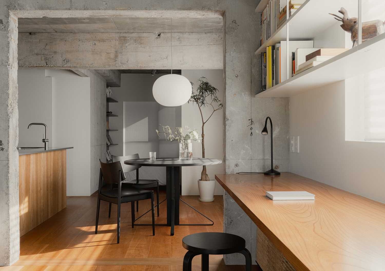 日本57㎡的公寓La Piedra House丨东京设计师平山健太-20