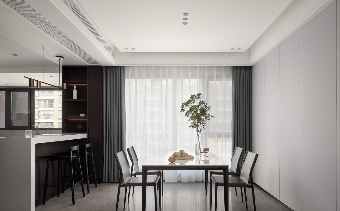 张剑男DESIGN丨平层丨张剑男：扬州 现代风格私宅-6