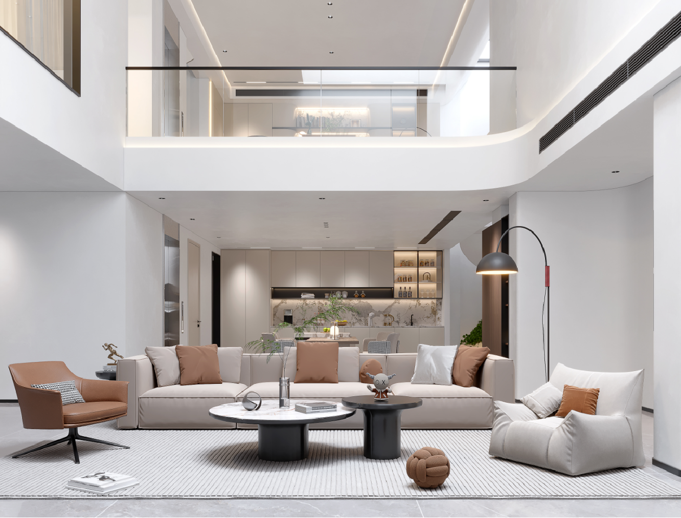 现代别墅效果图展示1-4