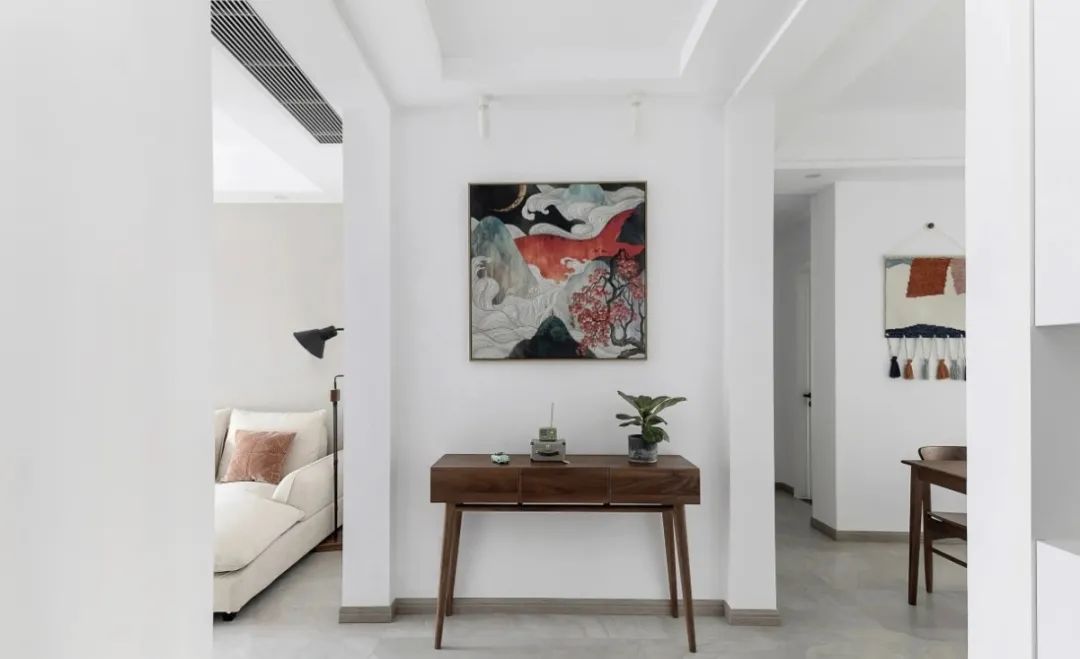 130㎡清新北欧风，大白墙将舒适简约贯彻到底-7