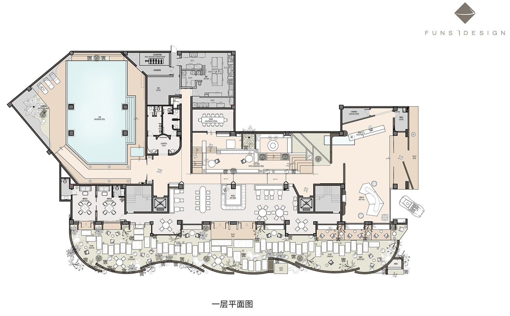 璞宿酒店丨中国广西丨FUNS 方糖空间设计顾问-88