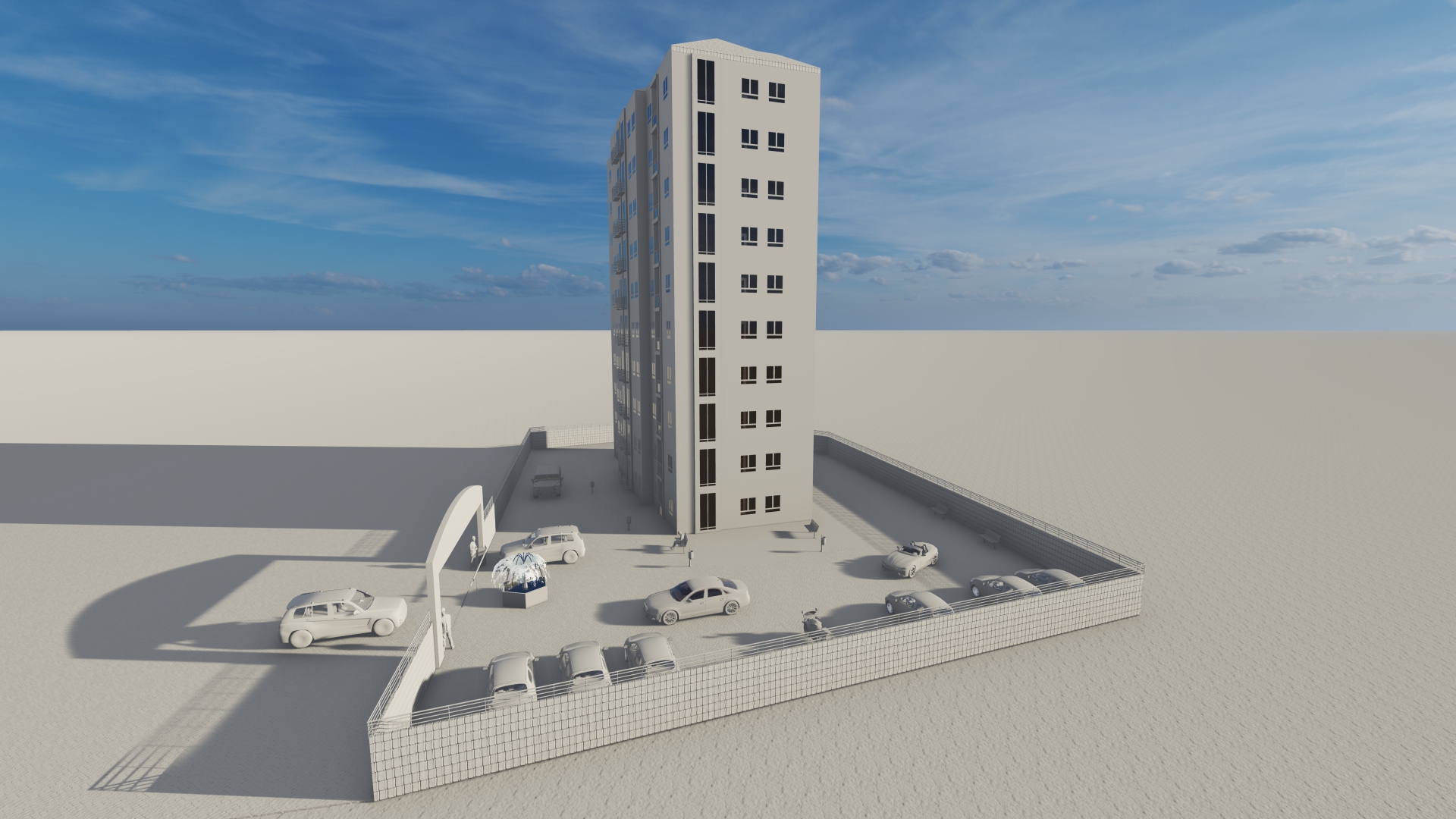 Revit Design Saudi Ceramic Company-14