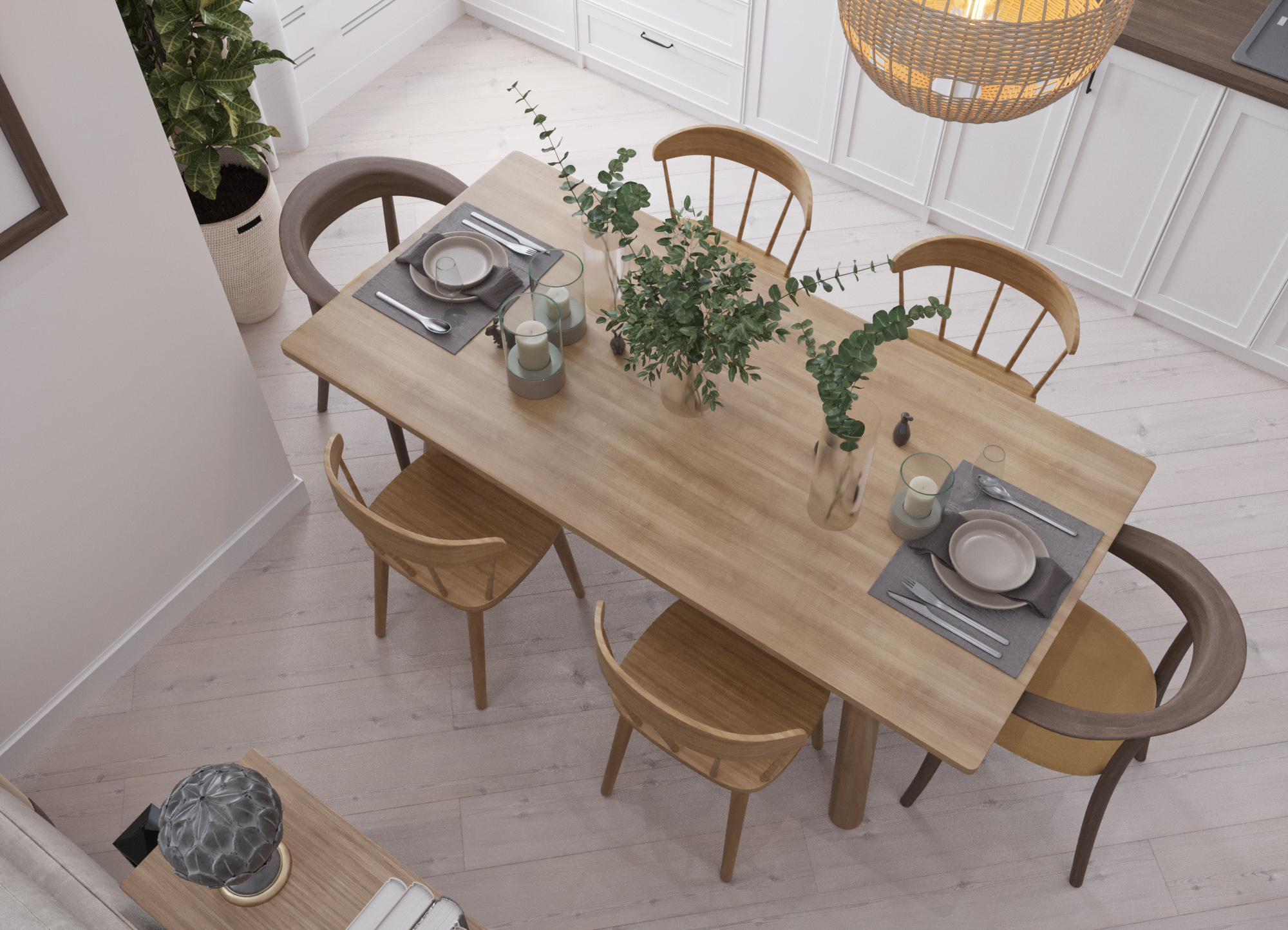 Design of an apartment 240m2 Greenwich.Tashkent.-7