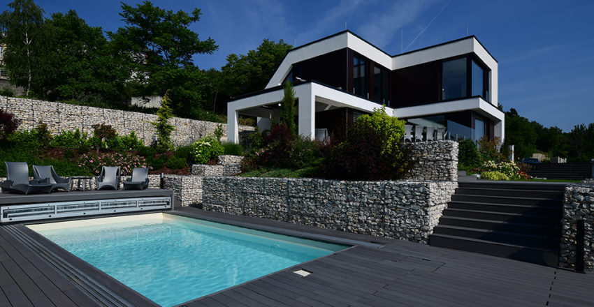 Harant House - Modern családi ház medencével - Archikron Építész Belsőépítész Studio-9