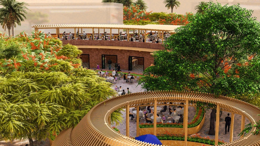 1618 车站美食广场设计项目丨Delta 大学科技学院-30