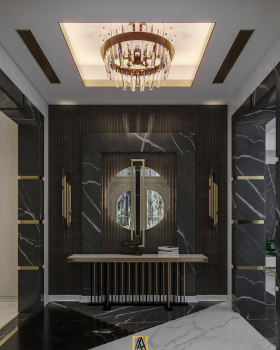 Reception with Dining & washing area - KSA