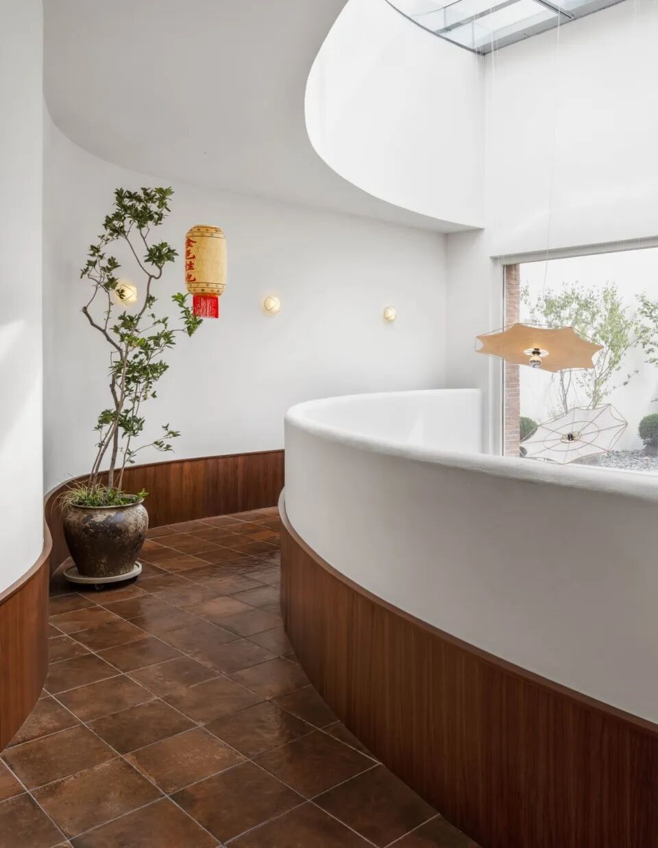 高端餐厅设计   围火聚势，非遗工艺：百米粒餐饮沉浸空间的运丨中国北京丨设计事务所-11