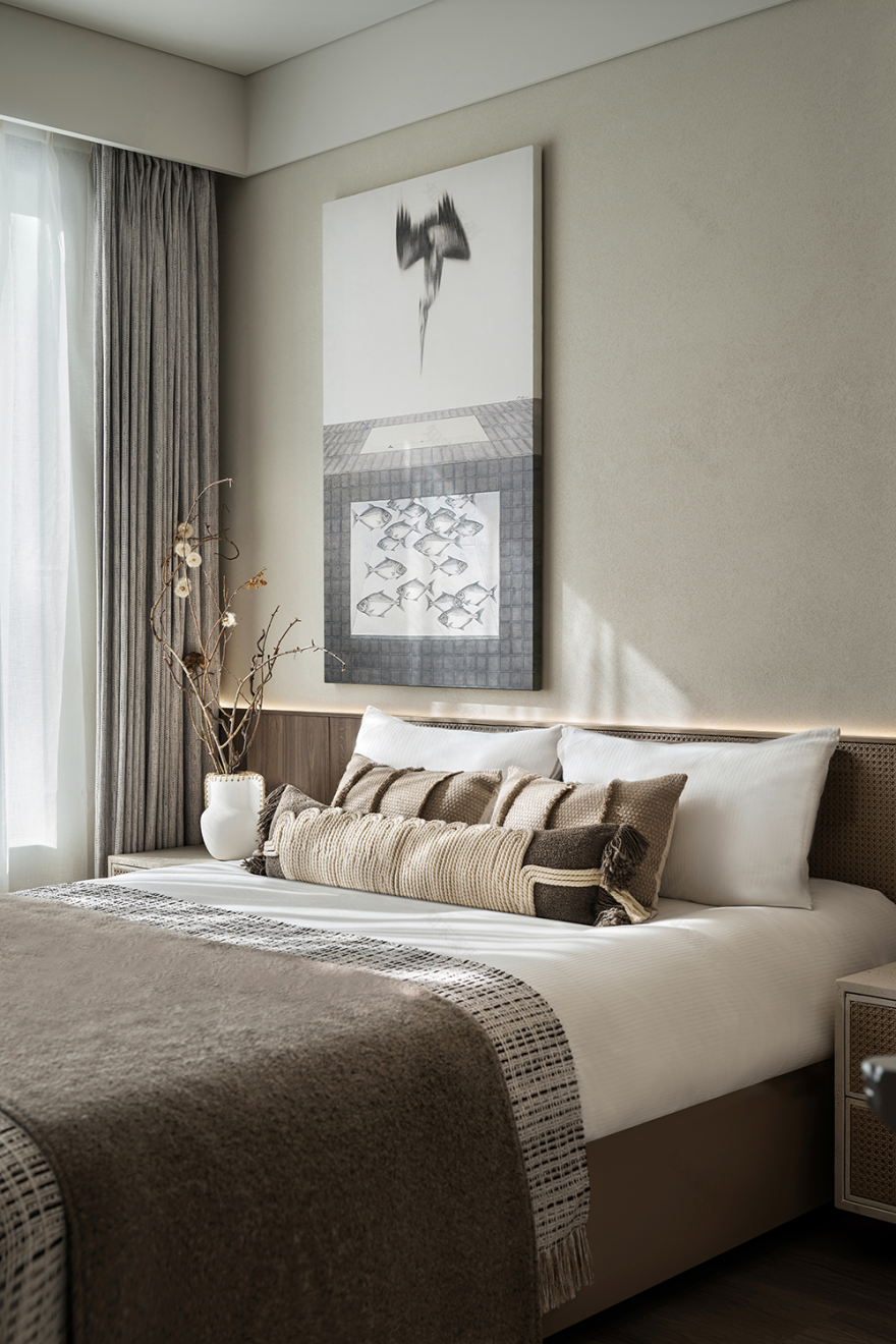 万宁·万华万岭麓湾上叠别墅样板间丨中国万宁丨深圳市盘石室内设计有限公司,万华室内设计中心-22