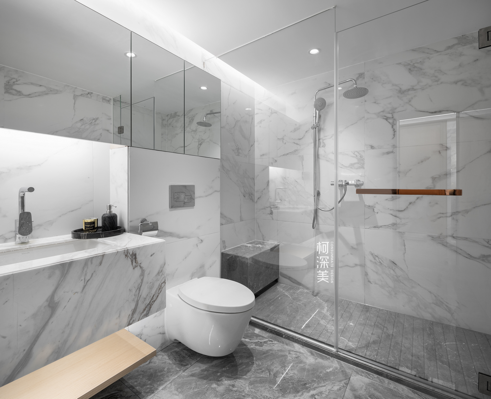 双月湾度假屋 · 现代简约,融入夕阳橙与海洋蓝的活力空间丨中国惠州丨柯深美（深圳）室内设计有限公司-39