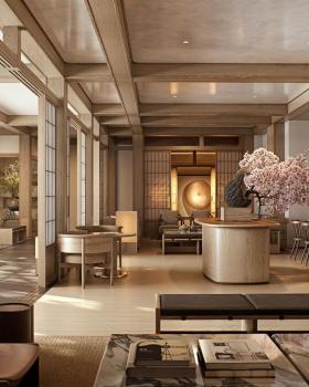 京都嘉佩乐酒店丨日本京都丨隈研吾建筑都市设计事务所,Brewin Design Office