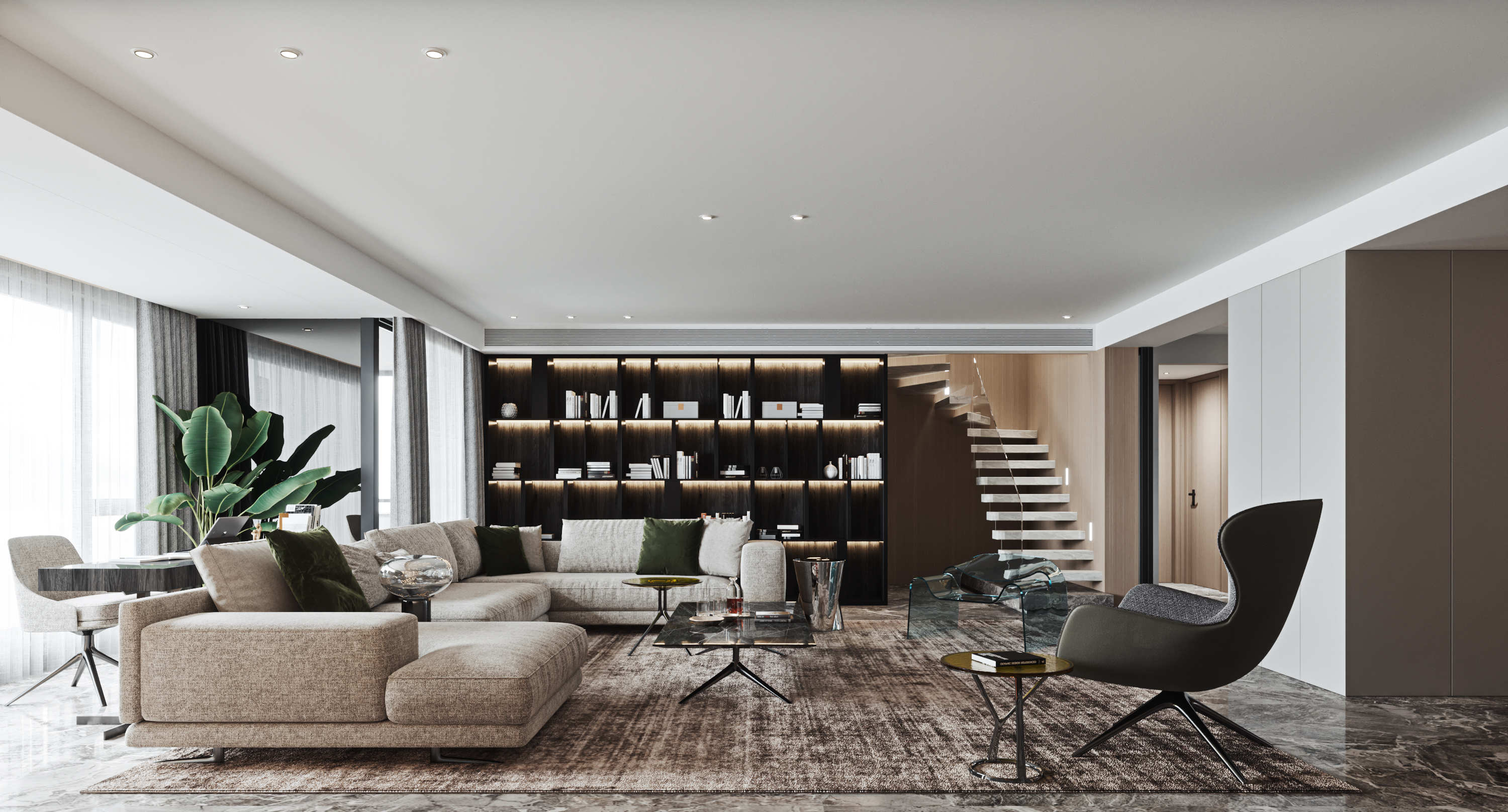 高端楼盘 FStormRender 打造极致生活空间-11