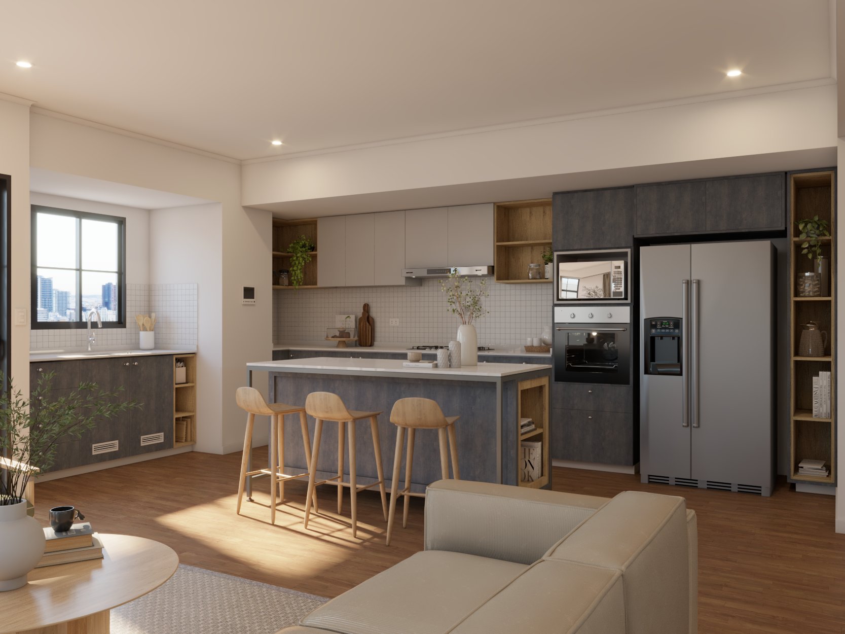 Ugarte y Moscoso 住宅综合项目 Dpto X02-3