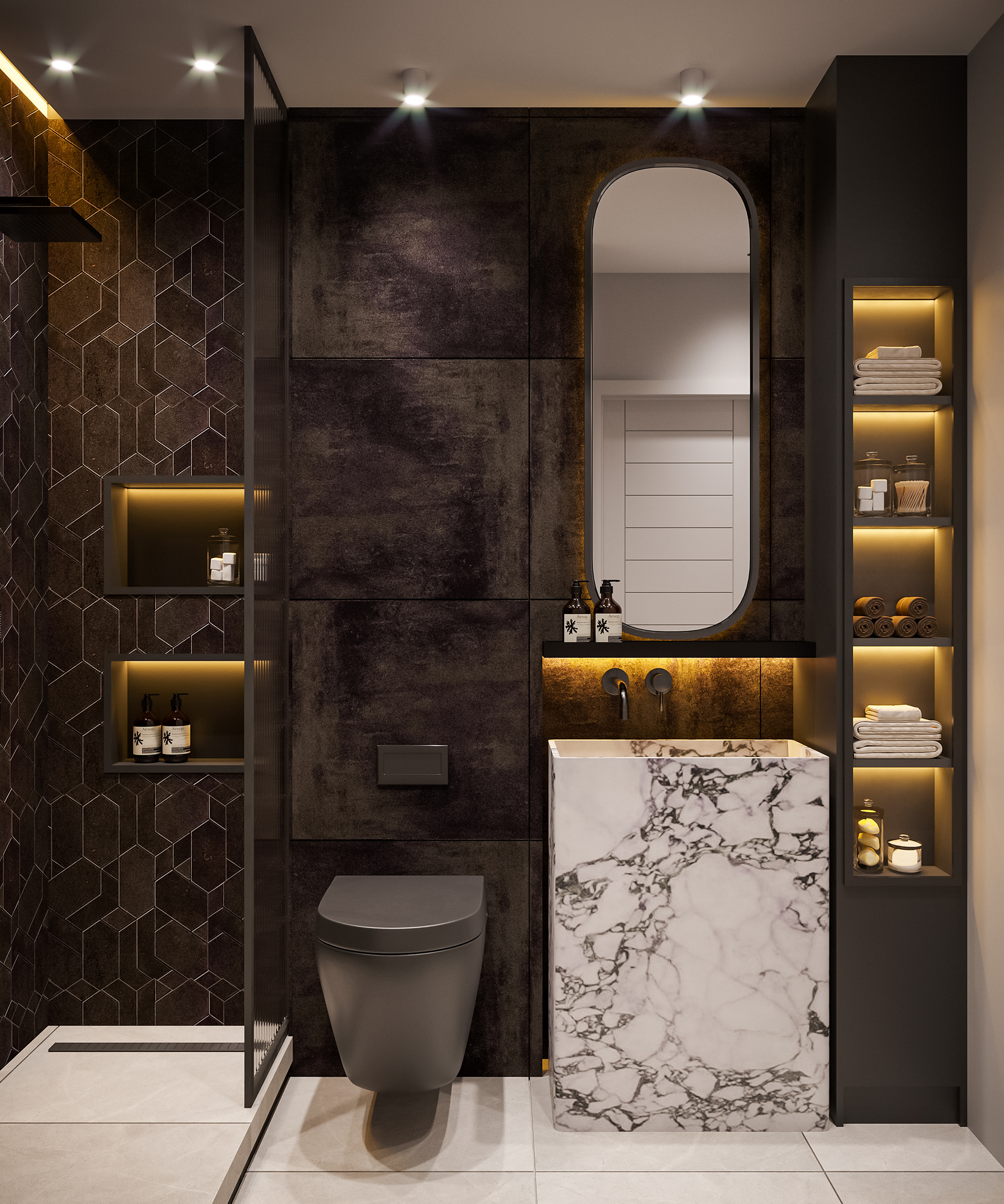 浴室潮流与风格丨Zahdeed Malik-23