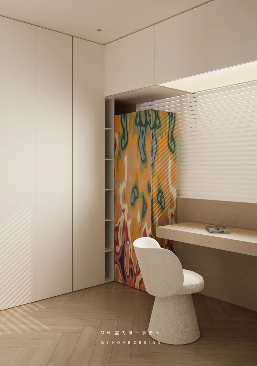 【首发】MH设计新作：自由·归属▏当代豪宅的极简艺术，让生活更有腔调-140