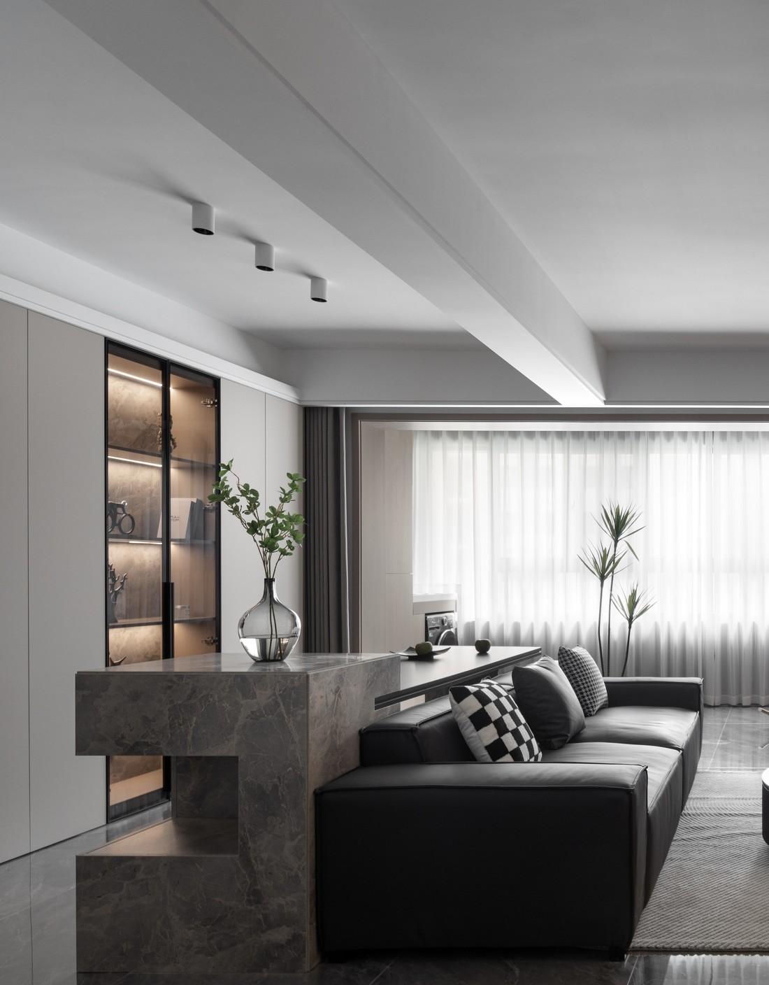 大富鸿学府 105 平米简约雅居丨中国合肥丨了凡空间设计工作室-17