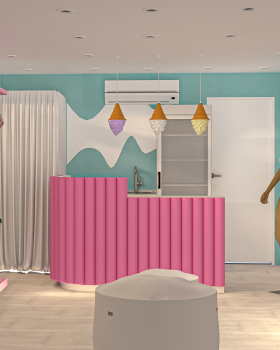 Diseño interior tienda comercial