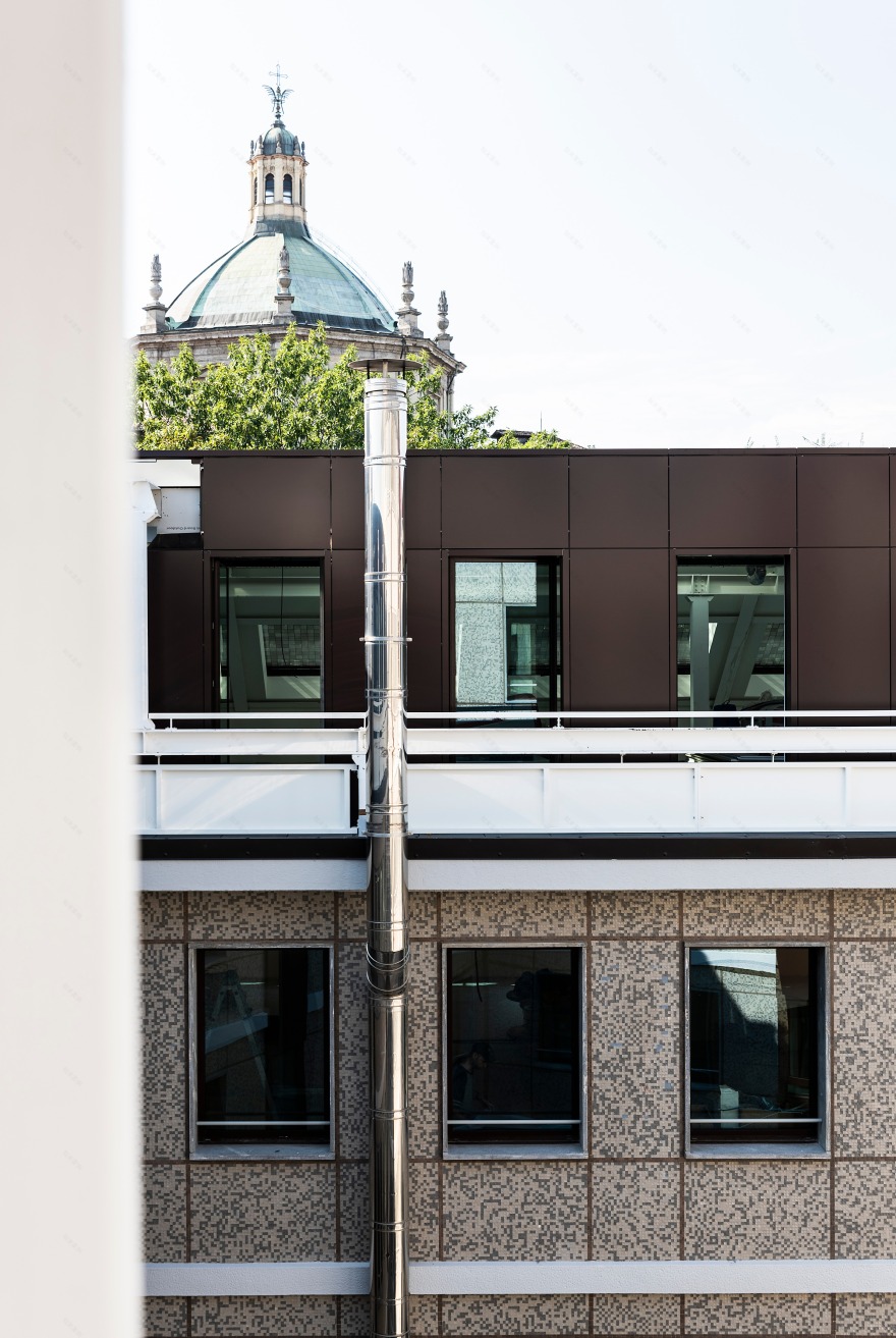 米兰“玻璃建筑”重现历史对话,公园景观与城市空间完美融合-26