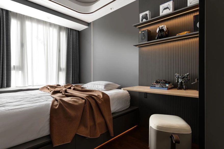 145㎡温柔之家丨中国成都丨尚舍家室内设计-35