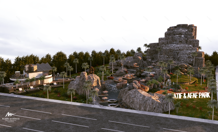 沙特阿拉伯塔伊夫游乐园开发项目丨mohamed bakr Architects-20