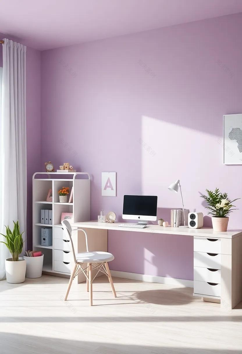 薰衣草与灰色女孩房改造-94