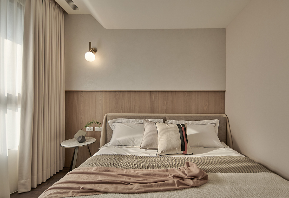 家装设计案例鉴赏——东方侘寂美学，悠然沉静退休宅 -18