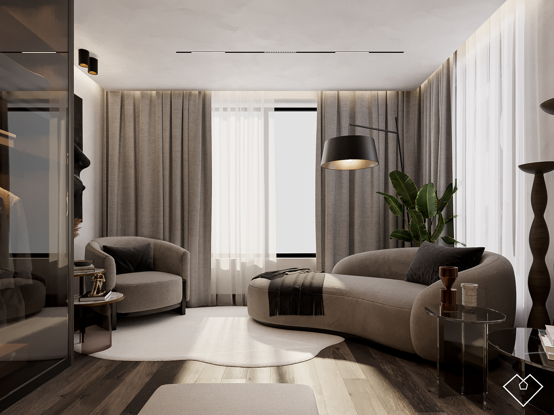 棕榈山主卧室丨Crystal ADC-13