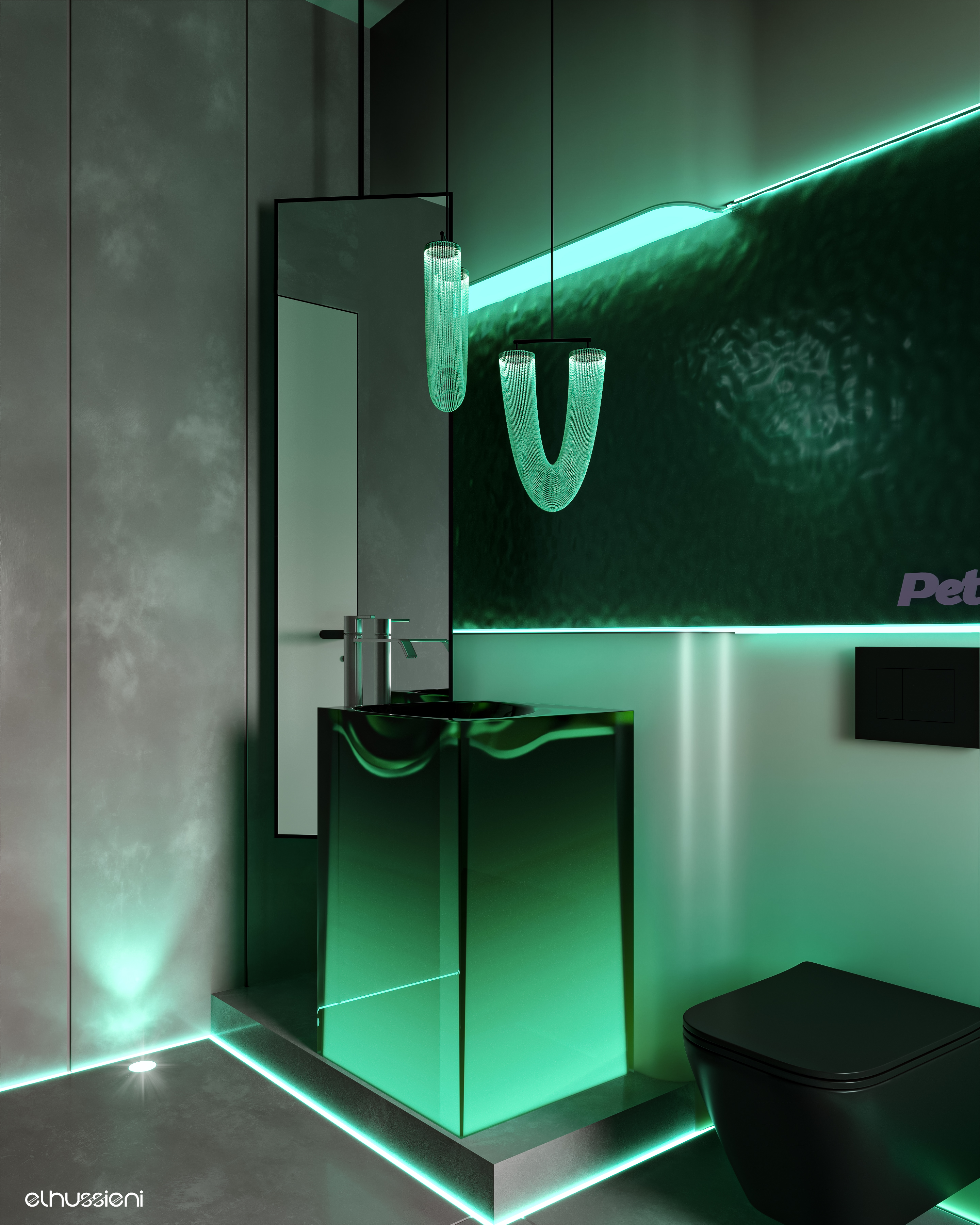 高科技奢华浴室

注：Lu·ury可能是拼写错误，推测正确的是Luxury  丨美国-8